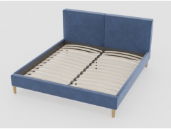 Кровать Линси 1400 синий