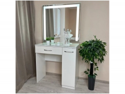 Туалетный столик Blackmirror174 с подсветкой ГС1LEDД80