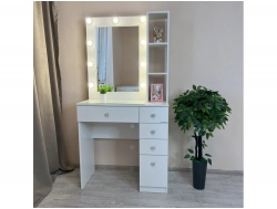 Туалетный столик Blackmirror174 с подсветкой ГС5РС80