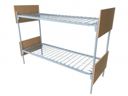 Кровать металлическая двухъярусная Комбинированная 1900*700 мм