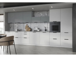 Кухня Аттика Смок-Фрост пластик Acrylit