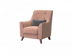 Кресло Далас Вариант 1 пудра