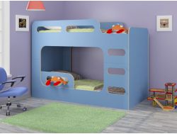 Кровать двухъярусная Дельта-макс 20.03 голубой