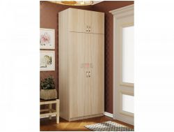 Шкаф 2-х створчатый с антресолью Флагман 4