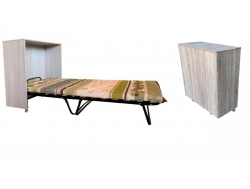 Раскладная кровать-тумба Гарда с матрасом 1900х800 мм