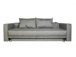 Диван серый с подлокотниками Некст melange