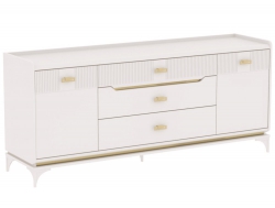Комод широкий Сиде Белый