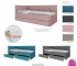 Кровать Оскар-1 велюр luma 23