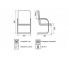Стул Rumba Chrome V18
