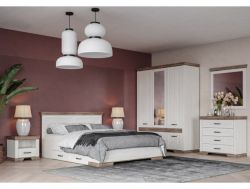 Спальня модульная Марсель ясень снежный