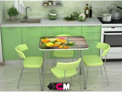 Стол с фотопечатью Фрукты